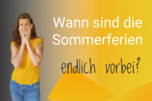 Die Sommerferien als arbeitende Mutter überleben