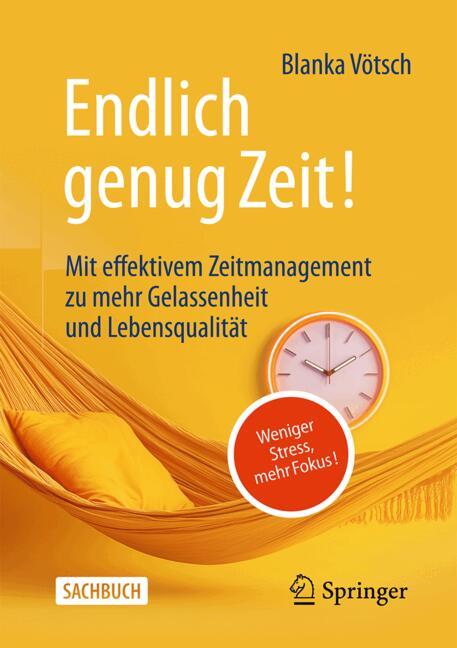 Buchcover vom Buch Endlich genug Zeit - Blanka Vötsch