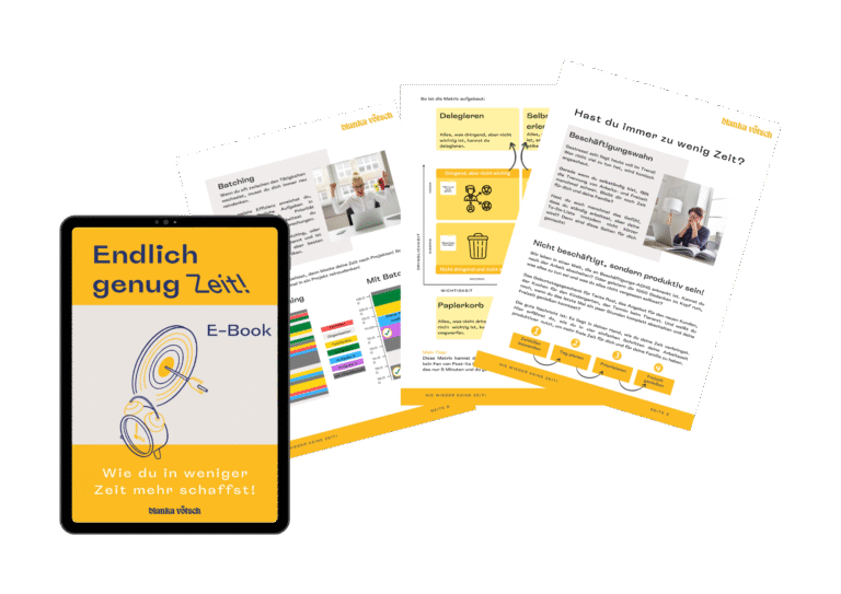 Mockup vom ausgedruckten E-Book