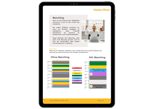 E-Book Zeitmanagement - Blanka Vötsch